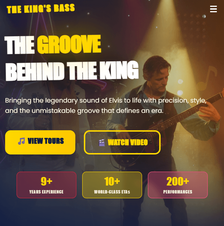 Kings Bass Website